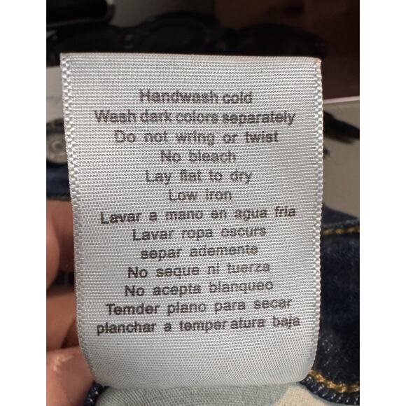 Judy Blue Womens Size 11/30 Straight Leg Dark Wash Denim Blue Jeans JB88575 - Picture 10 of 10